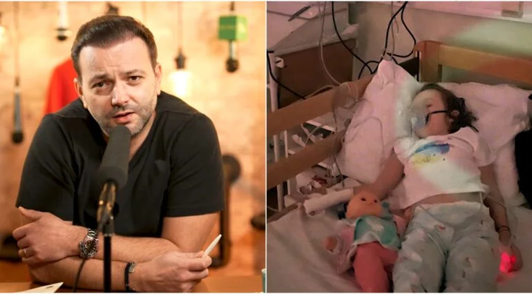 Fiica cea mică a lui Mihai Morar, a fost la un pas de a-și pierde o bucată dintr-un plămân. „O lăsasem acasă pe fiica mea cea mică, pe Roua, cu o amigdalită acută care era deja în a patra zi de tratament cu antibiotic.”