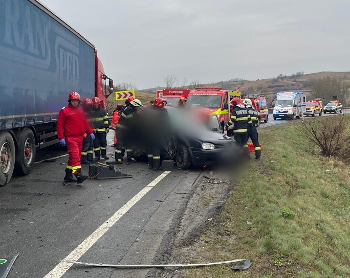 Tragedie pe drumul dintre Mihail Kogălniceanu și Cuza Vodă, în județul Constanța